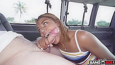 Sultry chick with perfect ass