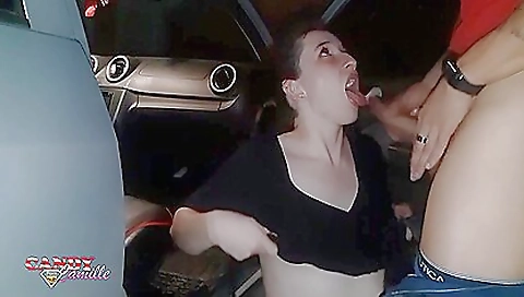 Mature couple fucks in a pov