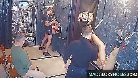 Mature woman is a cock sucking