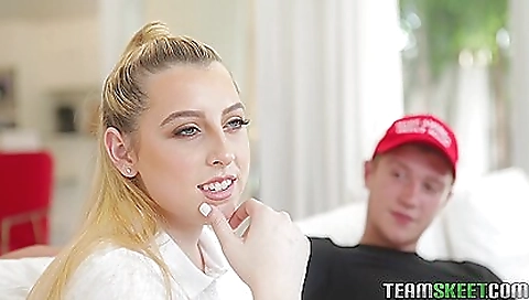 Her step dad is the perfection